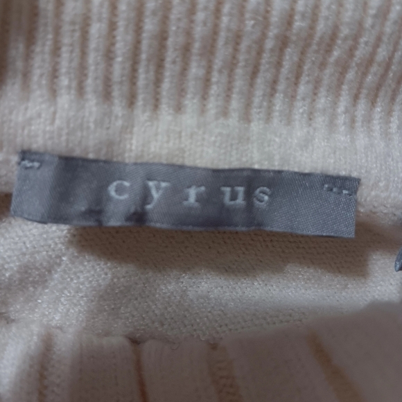 Cyrus Cream Cowl Neck Sweater - Picture 3 of 4